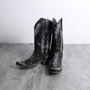 1990-00s LANE full emb western boots