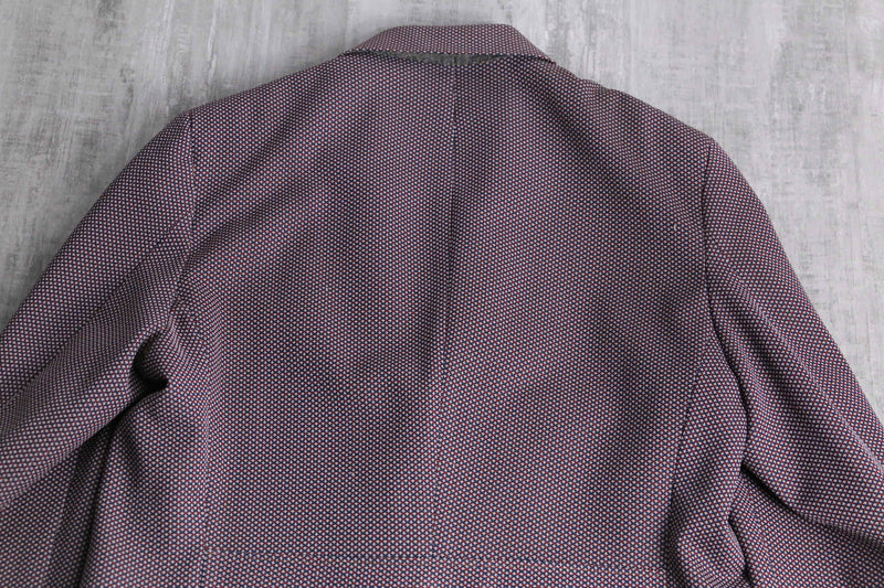 70’s mix color poly tailored jacket