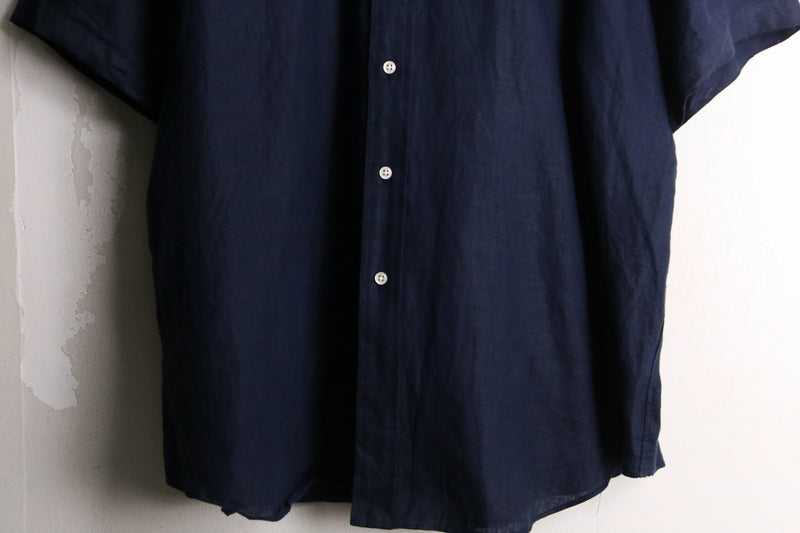 "Ralph Lauren" dark navy button down  shirt