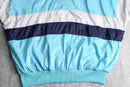 “adidas” pale blue nylon track jacket