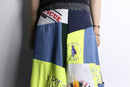 "Re:make" mulch fabric sweat pants｜リメイクイージーパンツの古着 詳細2
