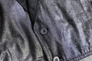 1980s lame textile spencer jacket