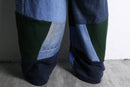 "Re:make" mulch fabric sweat pants｜リメイクイージーパンツの古着 詳細10