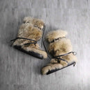 unknown faux far monster boots