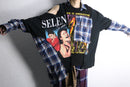 "Re:make" shirt docking Tee｜リメイクTシャツの古着 詳細4