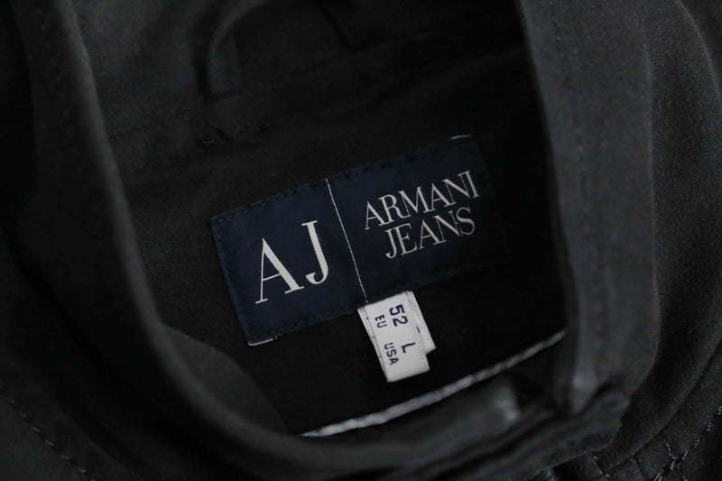 1990-00s ARMANI JEANS cotton moleskin coverall jacket