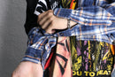 "Re:make" shirt docking Tee｜リメイクTシャツの古着 詳細10