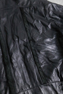 1980-90s suede combi leather blouson
