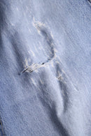 90's "MARITHÉ + FRANÇOIS GIRBAUD" damage denim shorts