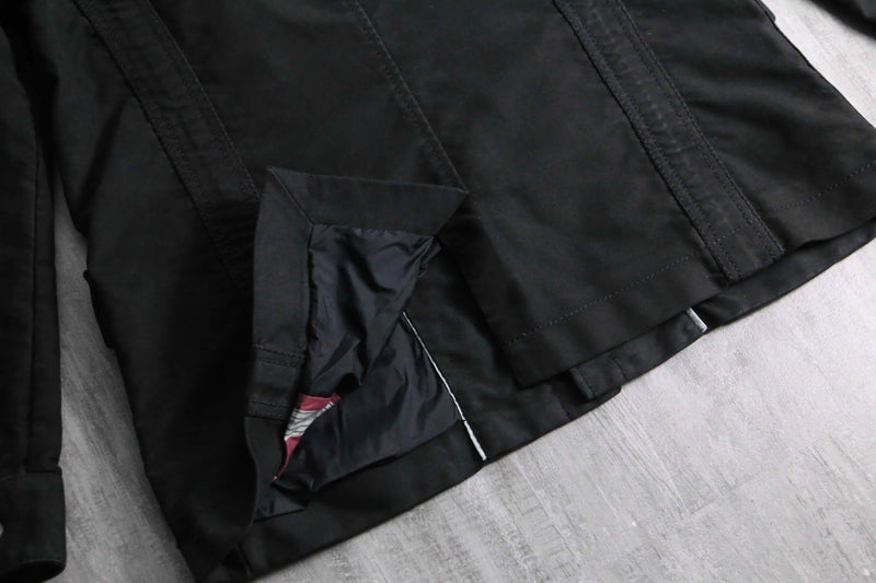 1990-00s ARMANI JEANS cotton moleskin coverall jacket