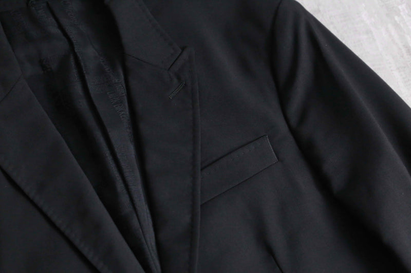 DIRK BIKKEMBERGS 2B mohair blend single tailored jacket