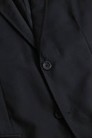 DIRK BIKKEMBERGS 2B mohair blend single tailored jacket