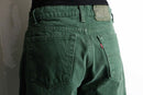 ”Levi’s” green color denim Tapered pants