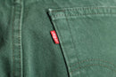 ”Levi’s” green color denim Tapered pants