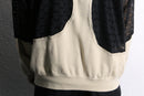 "Re:make" lace track docking pullover