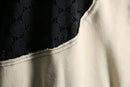 "Re:make" lace track docking pullover