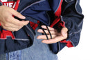"Re:make" sweat docking loose size half zip pull over