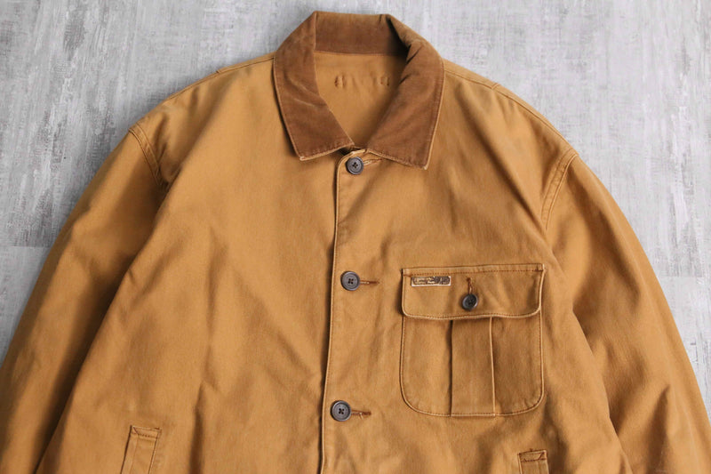 cotton canvas type tracker jacket