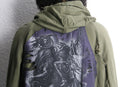"Re:make" bolo design skull military coat