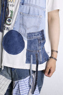 "Re:make" denim docking design tee
