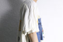 "Re:make" denim docking design tee