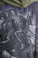 "Re:make" bolo design skull military coat