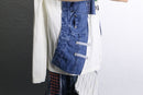 "Re:make" denim docking design tee