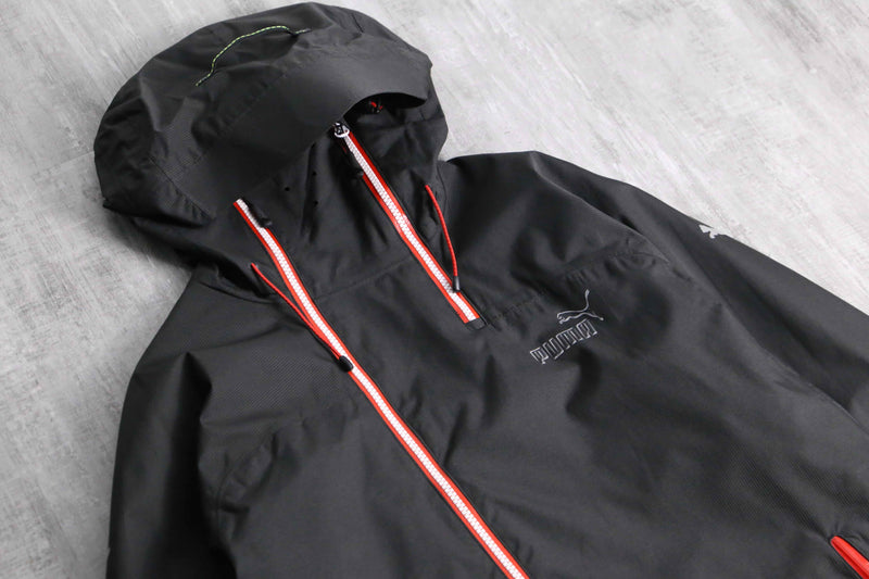 2000s PUMA double-zip technical nylon parka