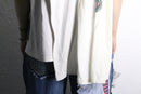 "Re:make" denim docking design tee