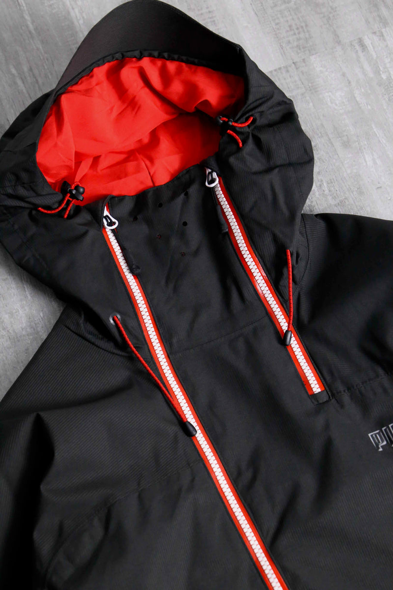 2000s PUMA double-zip technical nylon parka
