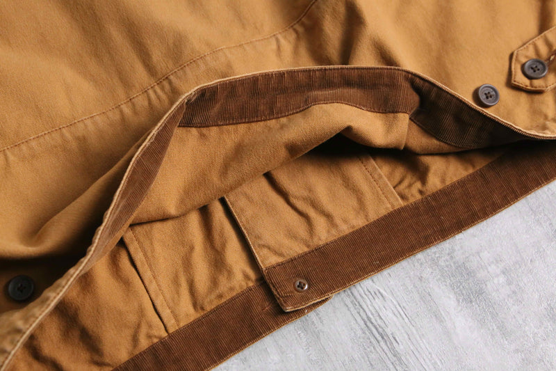cotton canvas type tracker jacket