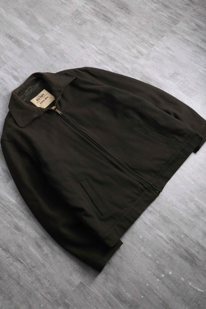 “OLD NAVY” brown color wool swing top