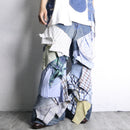 "Re:make" shirt docking wide denim