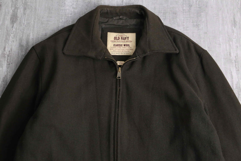 “OLD NAVY” brown color wool swing top