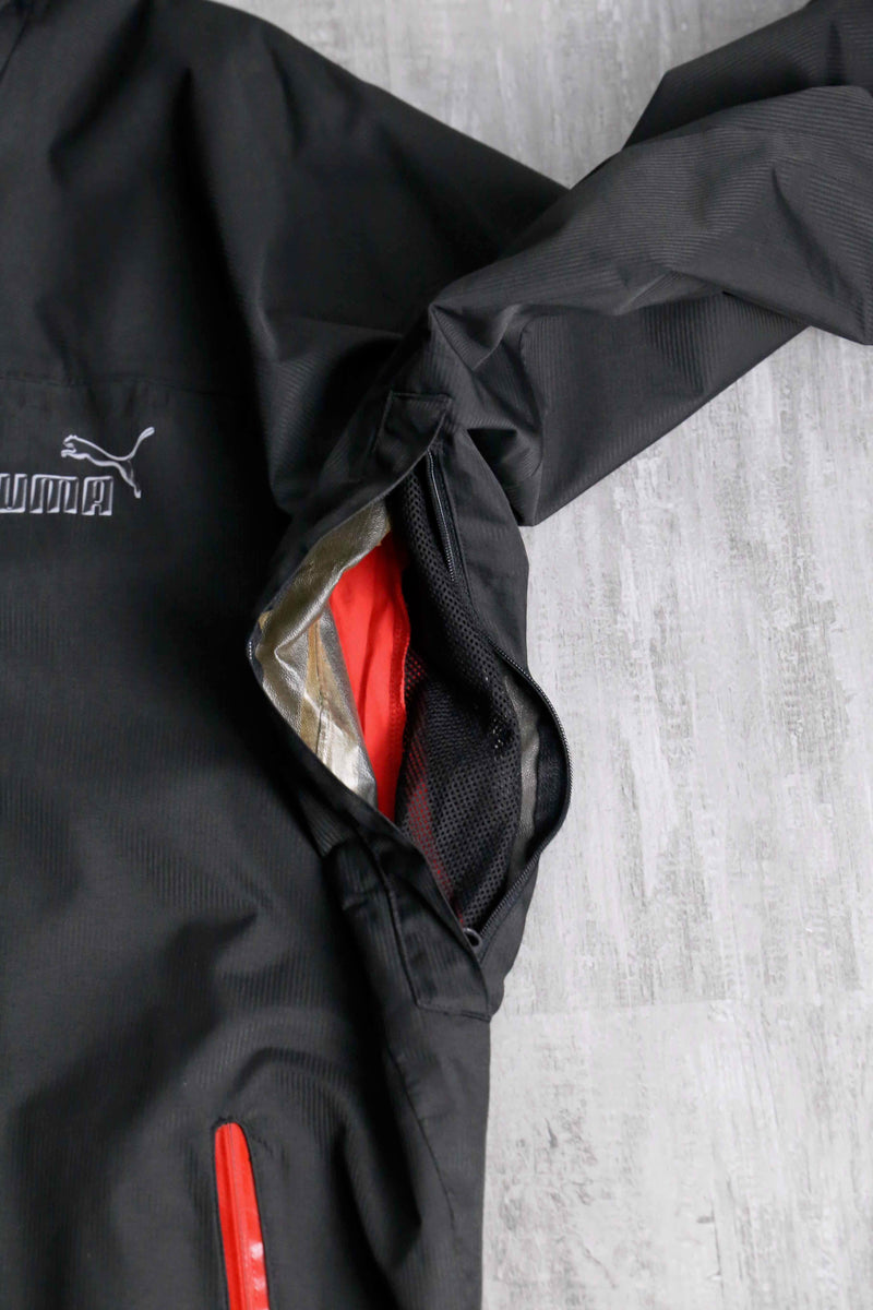 2000s PUMA double-zip technical nylon parka
