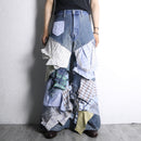 "Re:make" shirt docking wide denim