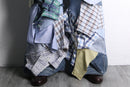 "Re:make" shirt docking wide denim