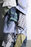 "Re:make" shirt docking wide denim