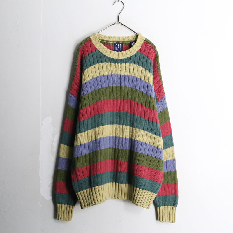 90s’ “GAP”colorful cotton knit