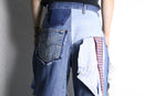 "Re:make" shirt docking wide denim