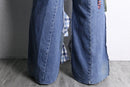 "Re:make" shirt docking wide denim