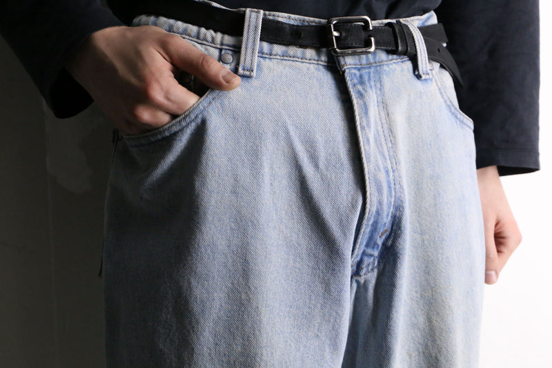 " LEVI'S SILVERTAB" wash blue buggy denim