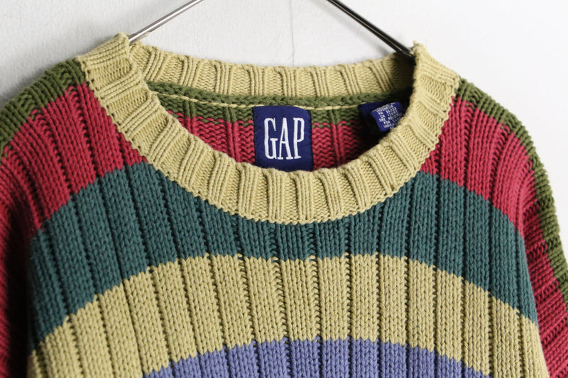 90s’ “GAP”colorful cotton knit