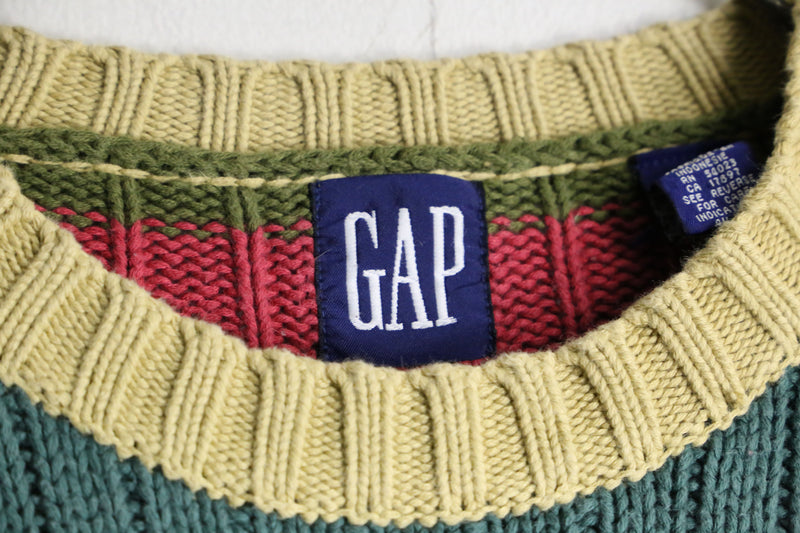 90s’ “GAP”colorful cotton knit