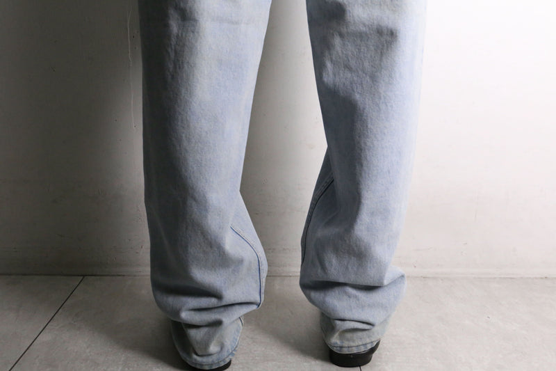 " LEVI'S SILVERTAB" wash blue buggy denim