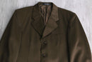 brown poly 4B tailored jacket