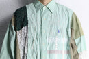 "Re:make" botanical lace docking design shirt