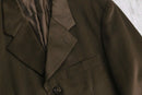 brown poly 4B tailored jacket