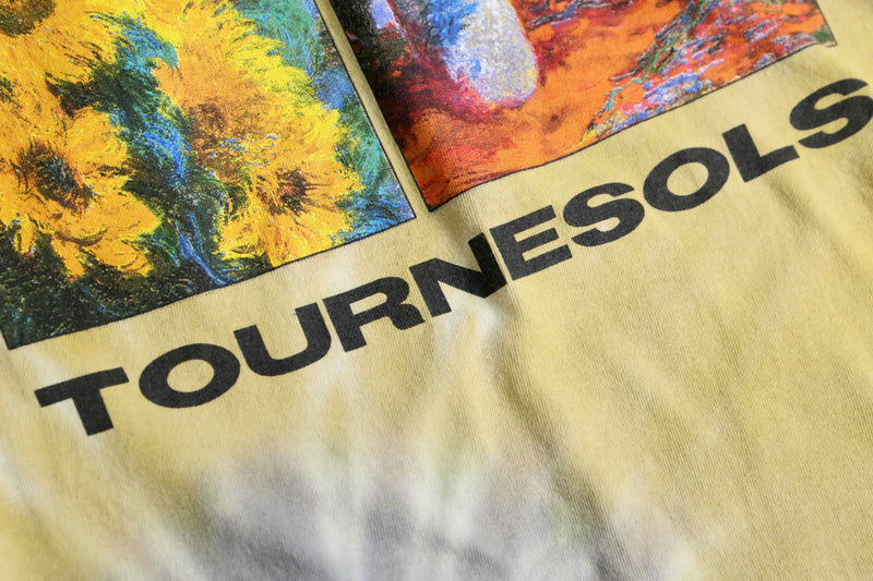 “Claude Monet” art print tie-dye tee