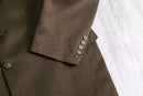 brown poly 4B tailored jacket